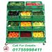 Vegetable Display Rack, fruits Display Rack for Super shop